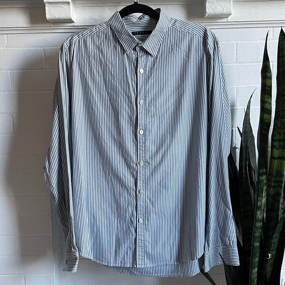 Theory Button Down - image 1